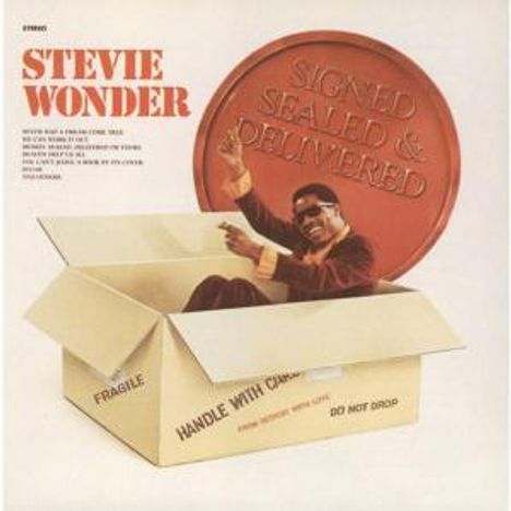 Stevie Wonder (geb. 1950): Signed, Sealed &amp; Delivered, CD
