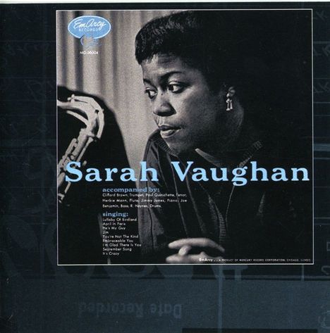 Sarah Vaughan (1924-1990): Sarah Vaughan, CD