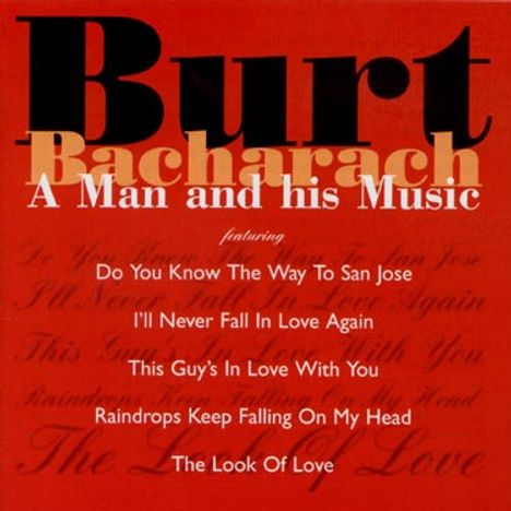 Burt Bacharach (1928-2023): A Man And His Music, CD
