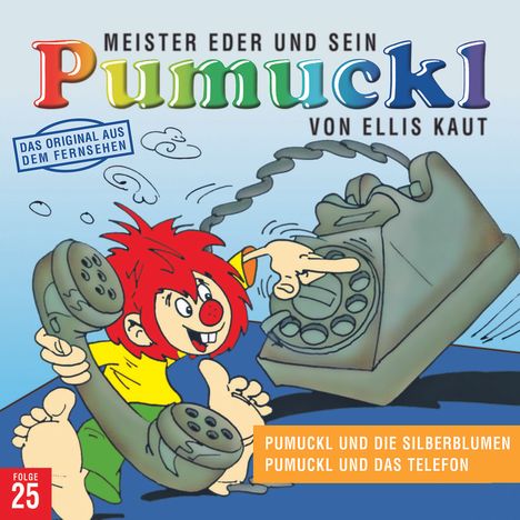 Pumuckl 25 und die Silberblumen. Pumuckl und das Telefon, 1 CD-Audio, CD