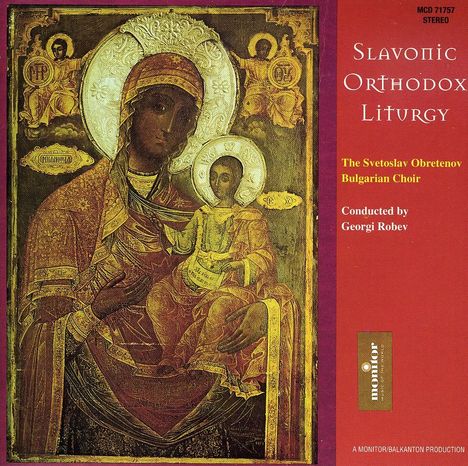 Svetoslav Obretenov Cho: Slavonic Orthodox Lit., CD