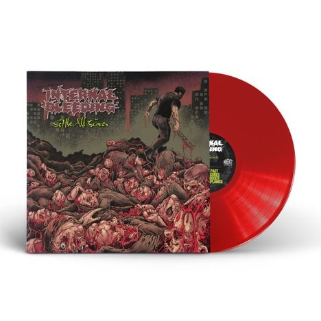Internal Bleeding: Settle All Scores (Clear Red Vinyl), LP