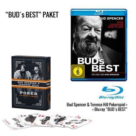 Bud's Best - Die Welt von Bud Spencer (inkl. Pokerspiel) (Blu-ray), Blu-ray Disc