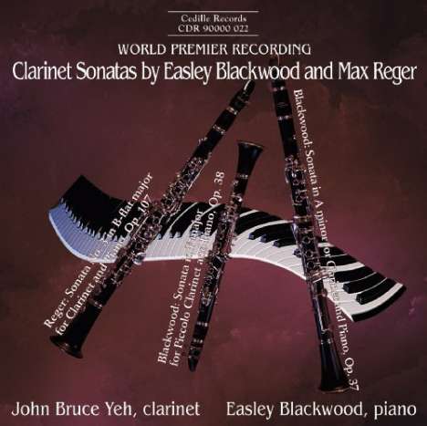 Easley Blackwood (geb. 1932): Klarinettensonate op.37, CD