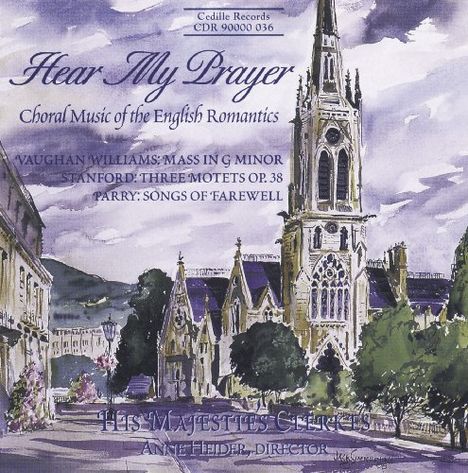 His Majestie's Clerkes - English Romantic Choral Music, CD
