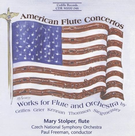 Mary Stolper - American Works for Flute &amp; Orchestra, CD