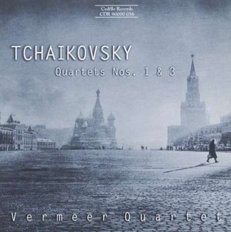 Peter Iljitsch Tschaikowsky (1840-1893): Streichquartette Nr.1 &amp; 3, CD