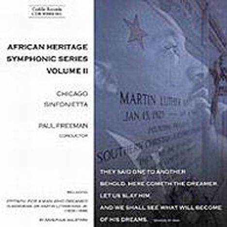 African Heritage Symphonic Series Vol.2, CD