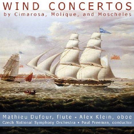 Wilhelm Bernhard Molique (1802-1869): Flötenkonzert d-moll, CD