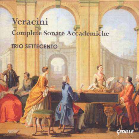 Francesco Maria Veracini (1690-1768): Sonaten für Violine &amp; Bc op.2 Nr.1-12, 3 CDs