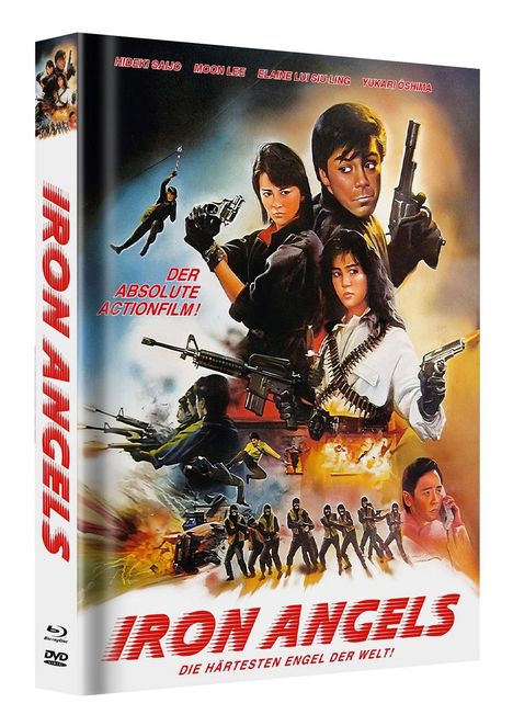 Iron Angels (Blu-ray &amp; DVD im Mediabook), 1 Blu-ray Disc und 1 DVD