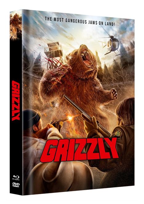 Grizzly (Blu-ray &amp; DVD im Mediabook), 1 Blu-ray Disc und 1 DVD