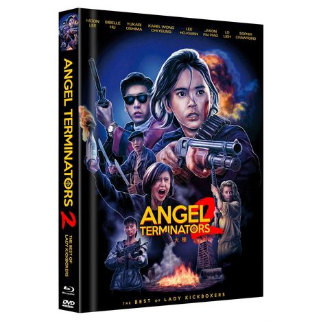 Angel Terminators II (Blu-ray & DVD im Mediabook), 1 Blu-ray Disc und 1 DVD