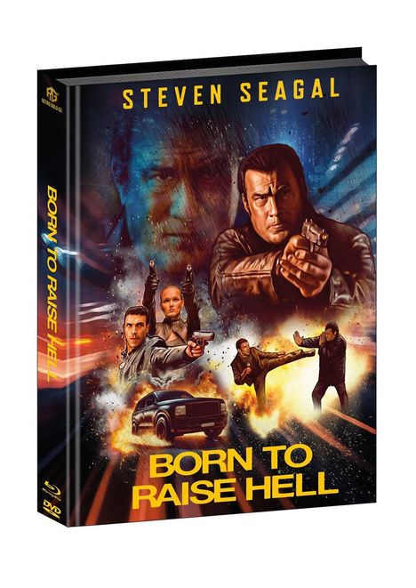 Born to Raise Hell (Blu-ray & DVD im wattierten Mediabook), 1 Blu-ray Disc und 2 DVDs