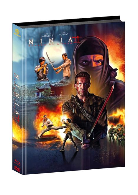 Ninja: Shadow of a Tear (Blu-ray & DVD im wattierten Mediabook), 1 Blu-ray Disc und 1 DVD