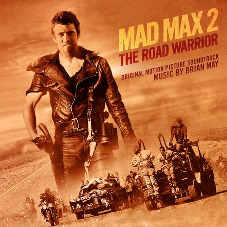 Brian May (Australian Composer) (geb. 1934): Mad Max 2 - The Road Warrior (O.S.T.) (Transparent Red Vinyl), LP