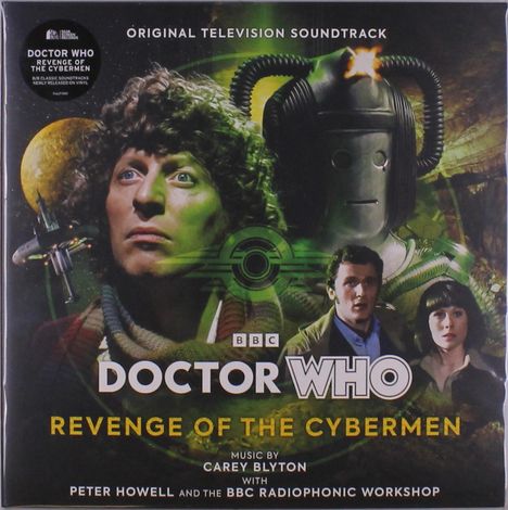 Carey Blyton (1932-2002): Filmmusik: Doctor Who - Revenge Of The Cybermen, 2 LPs