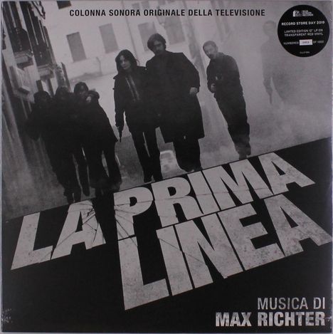 Max Richter (geb. 1966): Filmmusik: La Prima Linea (Limited Numbered Edition) (Clear Red Vinyl), LP