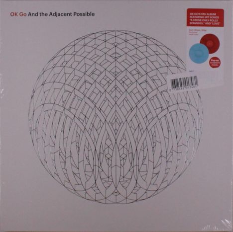 Ok Go: And The Adjacent Possible (Limited Edition) (180g) (45 RPM) (Red & Blue Vinyl), 2 LPs
