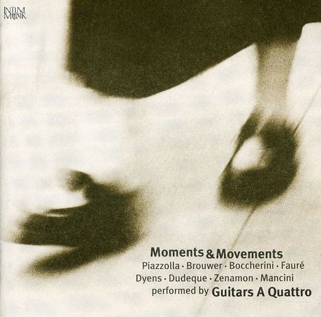 Moments & Movements für Gitarrenquartett, CD