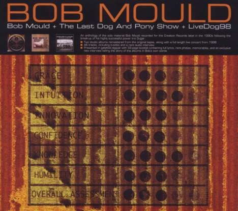 Bob Mould: Bob Mould Akd Hubcap / The Last Dog &amp; Pony Show / Livedog 98, 3 CDs