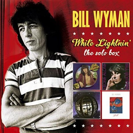 Bill Wyman: White Lightnin': The Solo Box (4 CD + DVD), 4 CDs und 1 DVD