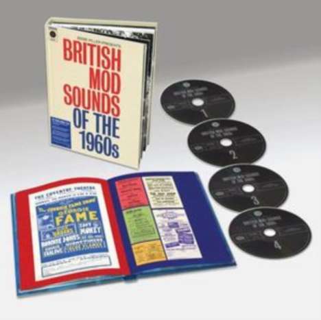 Eddie Piller Presents: British Mod Sounds Of The 60s, 4 CDs