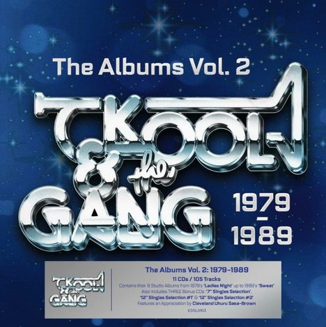 Kool &amp; The Gang: The Albums Vol. 2 (Box Set), 11 CDs
