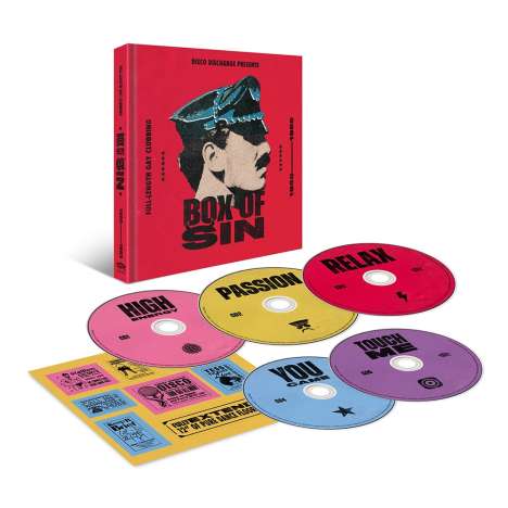Disco Discharge Presents Box Of Sin, 5 CDs