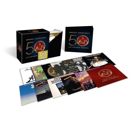 Average White Band: 50: A 50th Anniversary Celebration, 15 CDs