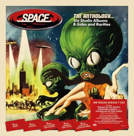 Space: Anthology, 8 CDs