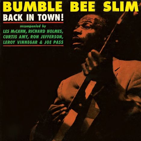 Bumble Bee Slim (Amos Easton): Back In Town, LP
