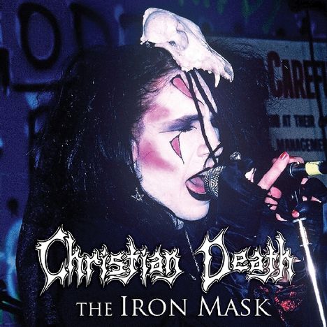 Christian Death: The Iron Mask (Limited-Edition) (Blue Vinyl), LP