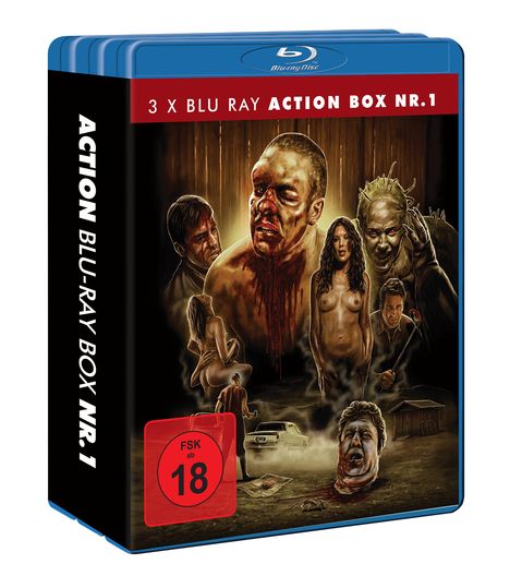 Action Blu-ray Bundle Nr. 1 (Blu-ray), 3 Blu-ray Discs