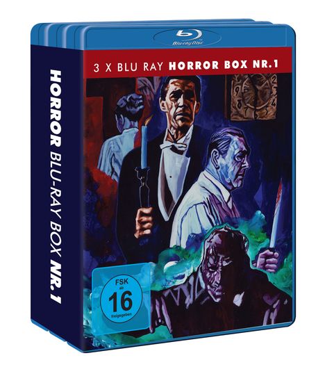 HORROR BLU-RAY BUNDLE NR. 1  [3 BRs], 3 Blu-ray Discs