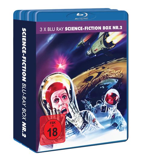 Science-Fiction Blu-ray Bundle NR. 2 (3 Blu-Rays), 3 Blu-ray Discs