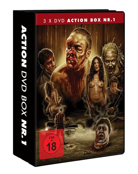 Action Blu-ray Bundle Nr. 1, 3 DVDs