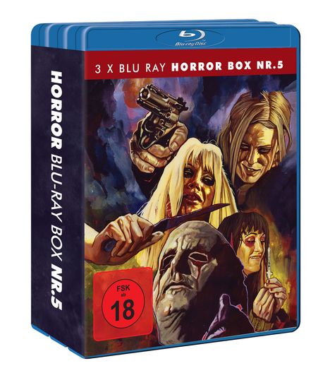 HORROR BLU-RAY BUNDLE NR. 5  [3 BRs], 3 Blu-ray Discs