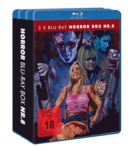 HORROR BLU-RAY BUNDLE NR. 8  [3 BRs], 3 Blu-ray Discs