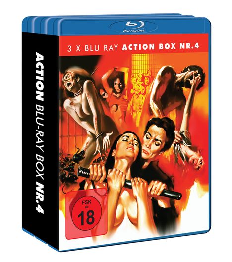 Action Blu-ray Box Nr. 4 (Blu-ray), 3 Blu-ray Discs