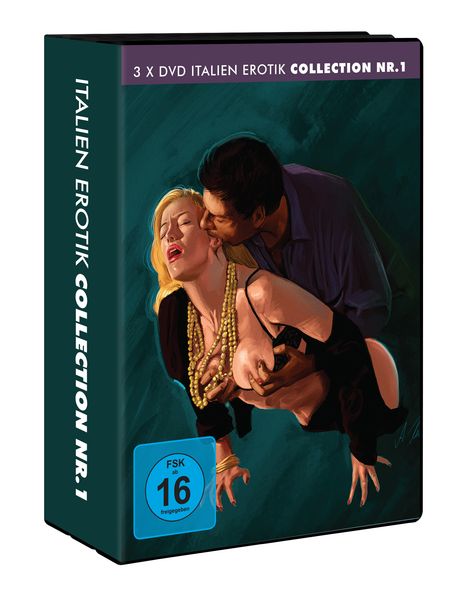 ITALIEN EROTIK DVD BUNDLE NR. 1 (3 DVDs), 3 DVDs