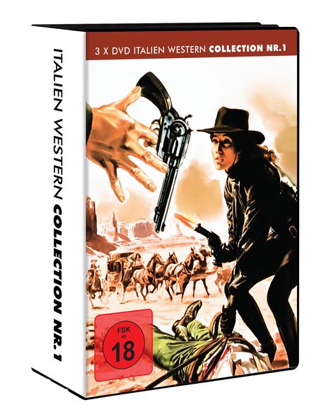 ITALIEN WESTERN DVD BUNDLE NR.1  [3 DVDs], 3 DVDs