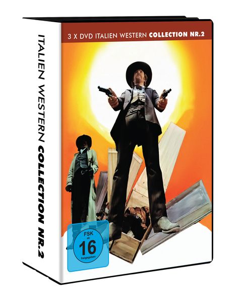 ITALIEN WESTERN DVD BUNDLE NR.2 (3 DVDs), 3 DVDs