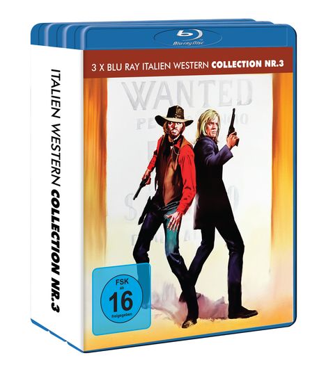 Italien Western Blu-ray Bundle NR. 3 (3 Blu-Rays), 3 Blu-ray Discs