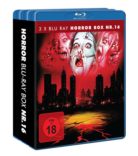 Horror Blu-ray Bundle NR. 16 (3 Blu-Rays), 3 Blu-ray Discs