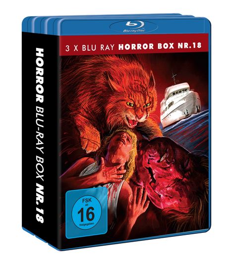 HORROR BLU-RAY BUNDLE NR. 18  [3 BRs], 3 Blu-ray Discs