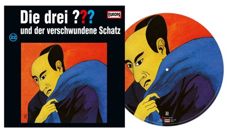 Die drei ???: Die drei ??? (Folge 22) - und der verschwundene Schatz (Limited Edition) (Picture Disc), LP