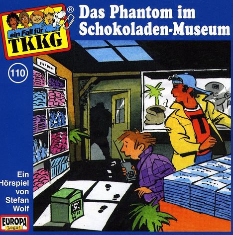 TKKG (Folge 110) - Das Phantom im Schokoladen-Museum, CD