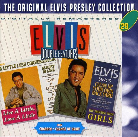 Elvis Presley (1935-1977): Live A Little/Charro/Tr, CD