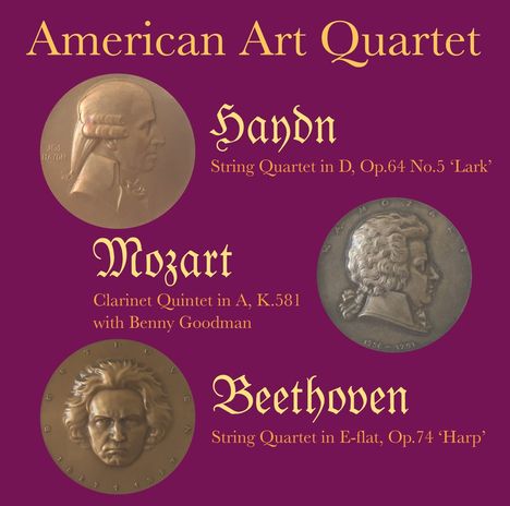 American Art Quartet - Haydn/Mozart/Beethoven, CD